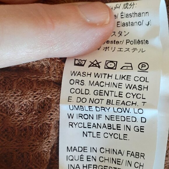 SHEIN crop top brown large - Picture 4 of 5